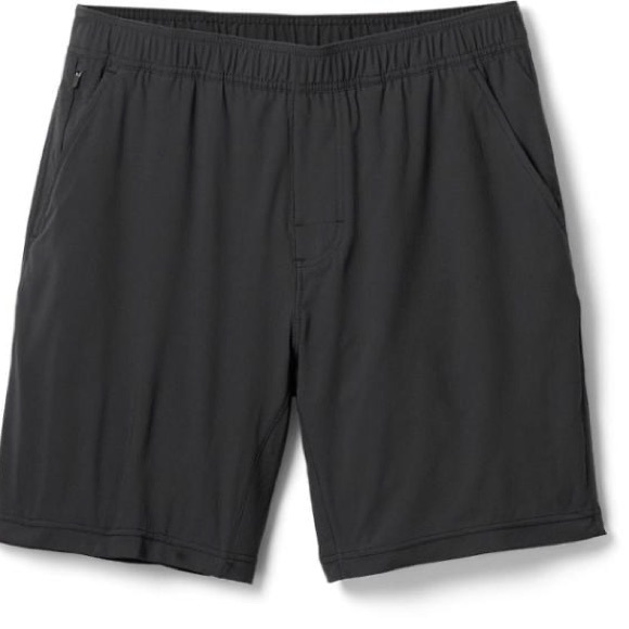 Prana Other - Prana Heiro Drawstring Lined Grey Dark Athletic Shorts Pockets Mens Large Run
